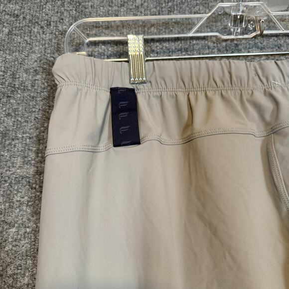 Fabletics Pants Men 32 Gray Joggers Sweatpants Drawstring Gym Athleisure - Picture 9 of 12